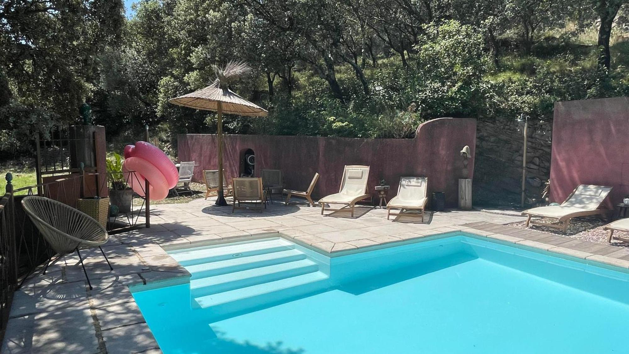 Villa Jolie Annexe Du Mas Dans Le Coeur De La Garrigue Nimoise Nimes Exterior foto