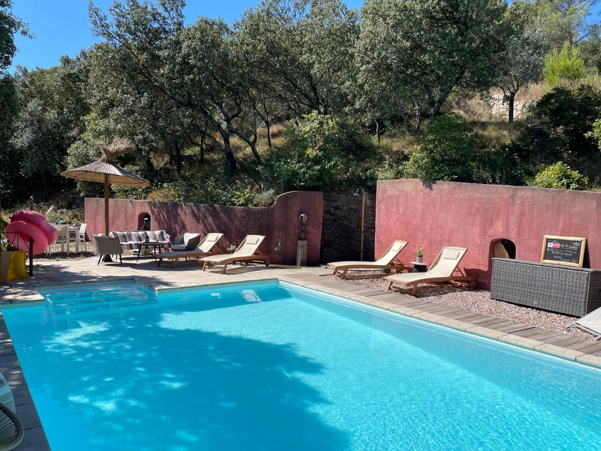 Villa Jolie Annexe Du Mas Dans Le Coeur De La Garrigue Nimoise Nimes Exterior foto